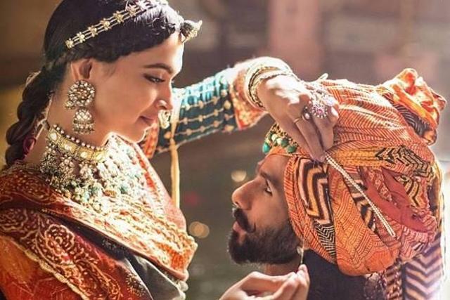 Deepika and Shahid in a still from ‘Padmaavat’ Deepika and Shahid in a still from ‘Padmaavat’
