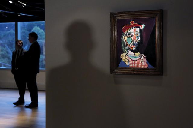 Picasso painted the portrait a few months after his masterpiece “Guernica” was conceived in 1937 in the depths of Spain’s devastating civil war. (AP) Picasso painted the portrait a few months after his masterpiece “Guernica” was conceived in 1937 in the depths of Spain’s devastating civil war. (AP)