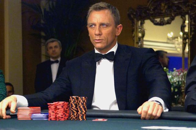 Daniel Craig as James Bond in Casino Royale. Daniel Craig as James Bond in Casino Royale.