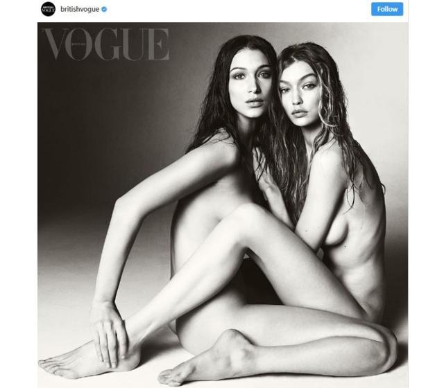 Social media users claimed the magazine edited Bella’s face to the point where it is unrecognizable. (Instagram/ British Vogue) Social media users claimed the magazine edited Bella’s face to the point where it is unrecognizable. (Instagram/ British Vogue)