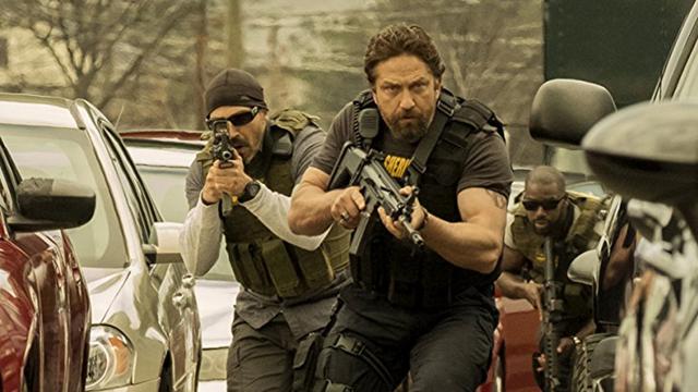 Gerard Butler plays the worldly wise lieutenant. Tacked-on scenes of domestic discord between him and his wife border on the absurd.