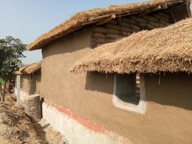 Our little hut still doesn’t have a floor because we ran out of money, but we love it. Our little hut still doesn’t have a floor because we ran out of money, but we love it.
