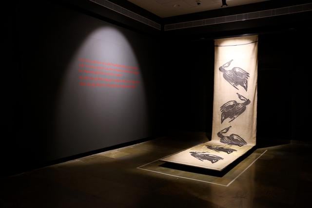 Stunning Jamdani panel from Andhra Pradesh. (A search in five directions)