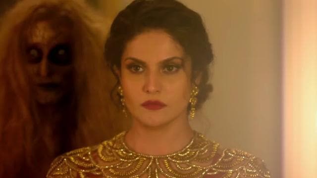 A still from Vikram Bhatt’s 1921, starring Zarine Khan and Karan Kundra. A still from Vikram Bhatt’s 1921, starring Zarine Khan and Karan Kundra.
