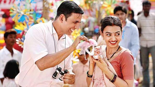Akshay Kumar’s plays a man smitten by his wife, played by Radhika Apte.