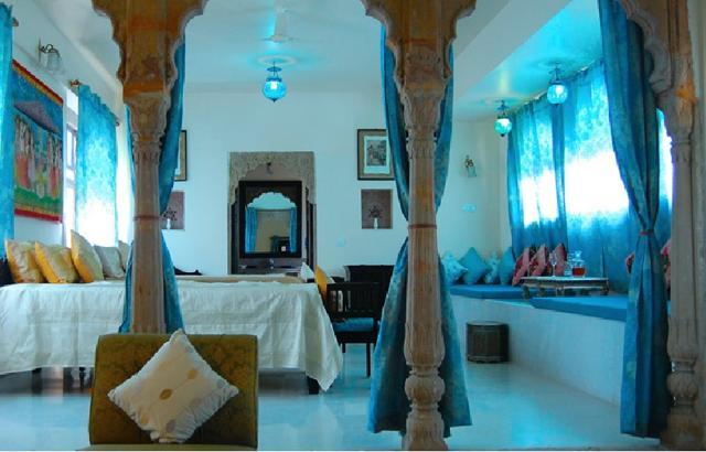 Chanoud Garh provides a fascinating insight into the daily lives of the villagers and offers guests an experience of the quaint village life along with luxury. (Hotel website) Chanoud Garh provides a fascinating insight into the daily lives of the villagers and offers guests an experience of the quaint village life along with luxury. (Hotel website)
