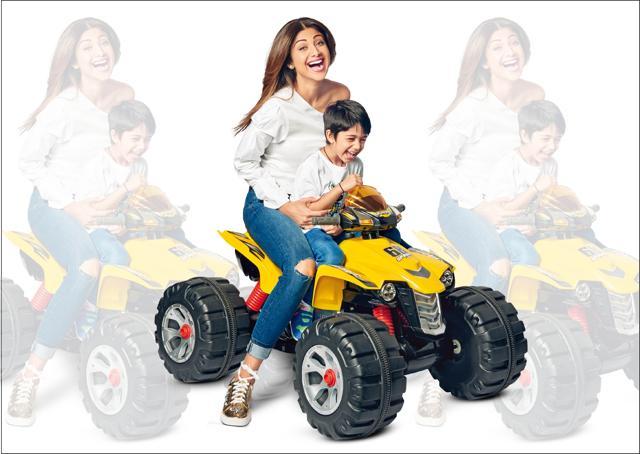 Shilpa Shetty says her son has taught her to be aware of what she says in front of him (Prabhat Shetty) Shilpa Shetty says her son has taught her to be aware of what she says in front of him (Prabhat Shetty)