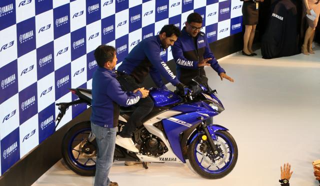 Actor John Abraham at the launch of Yamaha R3 during the Auto Expo. (Photos By Salman Ali/Hindustan Times) Actor John Abraham at the launch of Yamaha R3 during the Auto Expo. (Photos By Salman Ali/Hindustan Times)