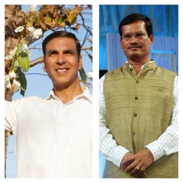 Akshay Kumar has received great praise for essaying the role of Arunachalam Muruganantham. (Arunachalam’s photo: Fotocorp) Akshay Kumar has received great praise for essaying the role of Arunachalam Muruganantham. (Arunachalam’s photo: Fotocorp)