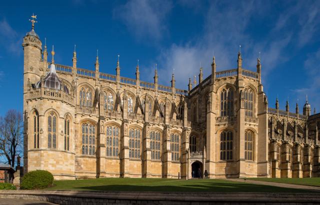 St George's Chapel, at Windsor Castle. (REUTERS)
