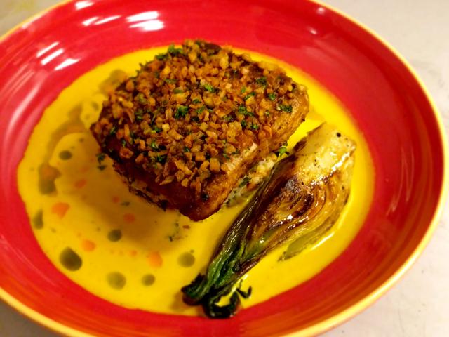 Cumin Roasted Rawas and Tabbouleh with Bok Choy Cumin Roasted Rawas and Tabbouleh with Bok Choy