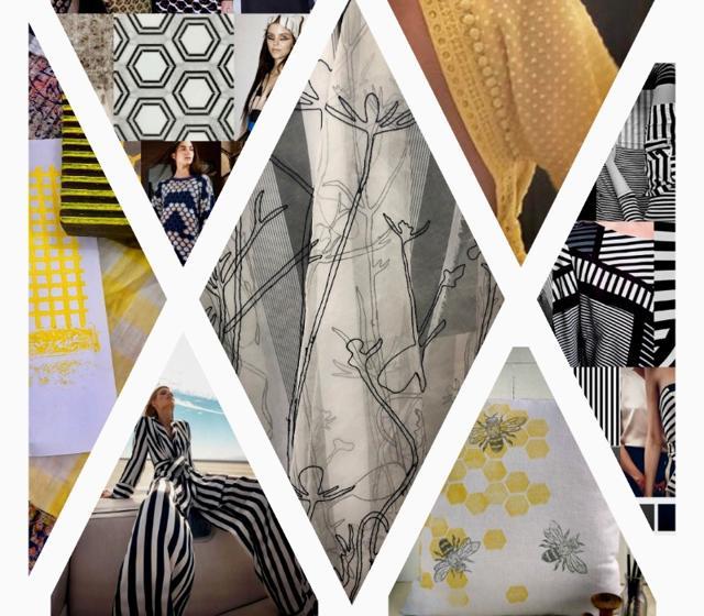Her collection is inspired by the juxtaposition of light and shadow created during the day and night. (Vidhi Wadhwani) Her collection is inspired by the juxtaposition of light and shadow created during the day and night. (Vidhi Wadhwani)