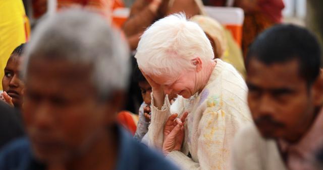Mamta could not see but loves to live every moment of her life. (Photo: Amal KS/HT)
