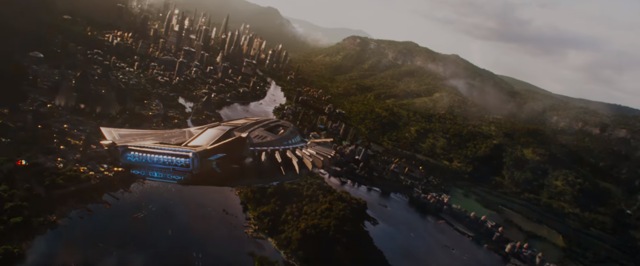 The production design is immaculate, Wakanda is unlike any location the Marvel Cinematic Universe has ever travelled to.