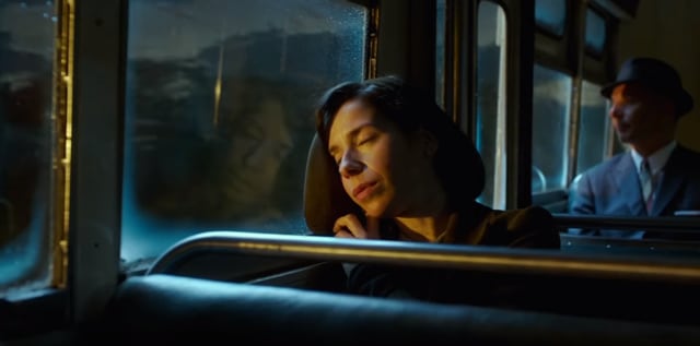 Every frame in the Shape of Water is composed with meticulous attention to detail.