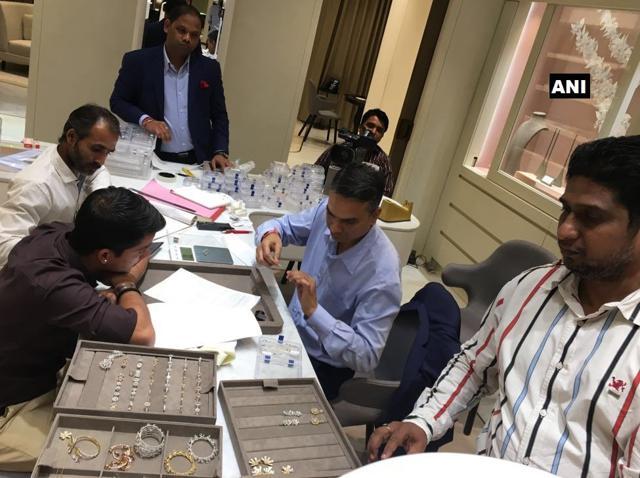 Visuals of items seized by the Enforcement Directorate on Thursday. (ANI Twitter)