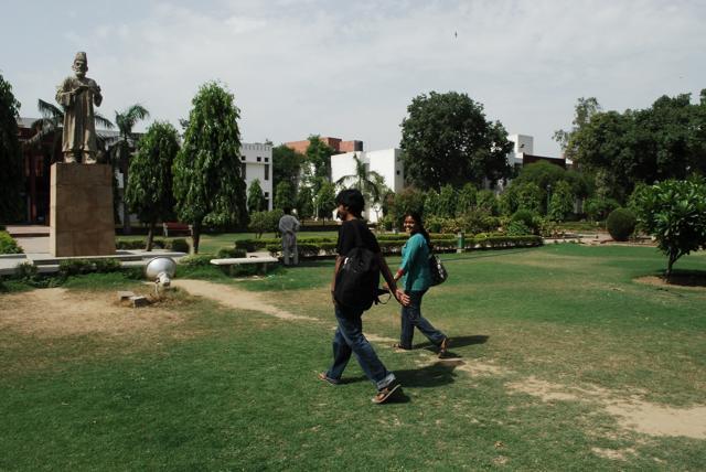 Jamia Millia Islamia University, Okhla, New Delhi. (Pradeep Gaur/Mint)