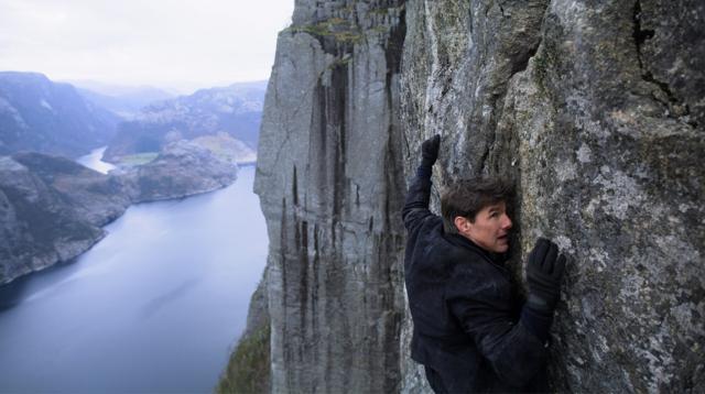 Tom Cruise in a still from Mission: Impossible - Fallout.