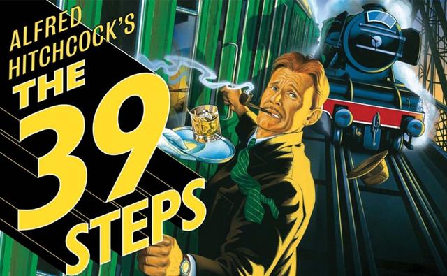 The 39 Steps poster.
