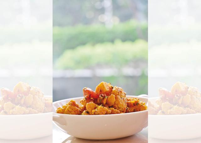 The alu gobi at Crystal on Chowpatty is delish The alu gobi at Crystal on Chowpatty is delish