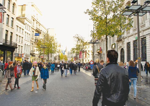 A street scene from Antwerp, which is famed for its diamonds and fashion (Shoejoy) A street scene from Antwerp, which is famed for its diamonds and fashion (Shoejoy)
