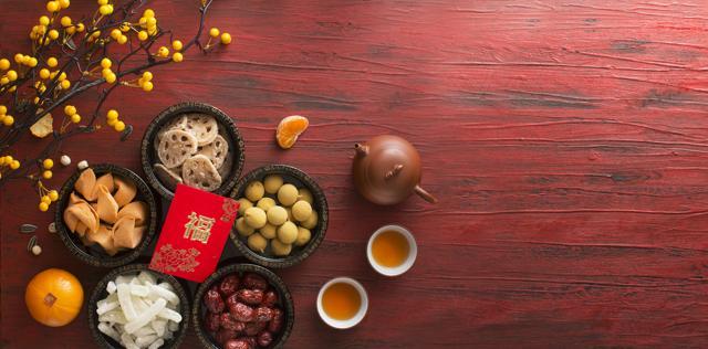 The traditional Chinese New Year spread consists of dishes like fried dates with sesame seeds, Rainbow combo fish and white fungus broth with meringues. (iStock) The traditional Chinese New Year spread consists of dishes like fried dates with sesame seeds, Rainbow combo fish and white fungus broth with meringues. (iStock)