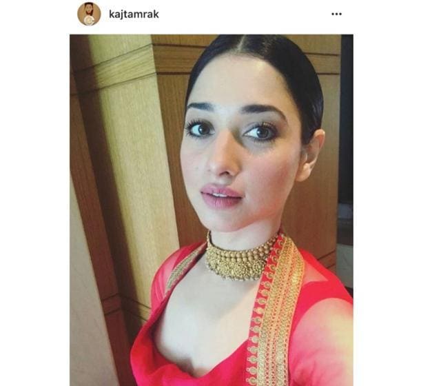 Tamannaah Bhatia Stands Out In Fun Flirty Sure To Be Noticed Red