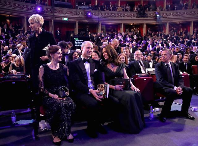 Prince William, Duke of Cambridge and Catherine, Duchess of Cambridge attend the British Academy Film Awards (BAFTA) at the Royal Albert Hall in London. (REUTERS) Prince William, Duke of Cambridge and Catherine, Duchess of Cambridge attend the British Academy Film Awards (BAFTA) at the Royal Albert Hall in London. (REUTERS)