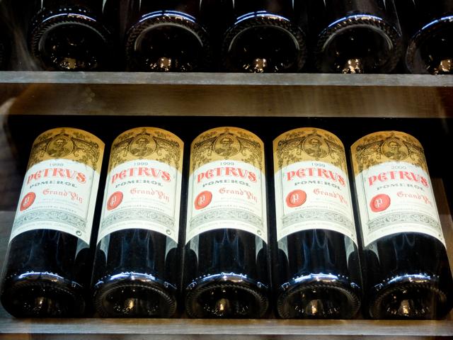 Bottles of Petrus. (Shutterstock)