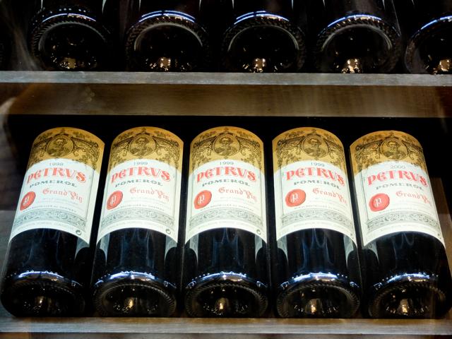 Bottles of Petrus. (Shutterstock) Bottles of Petrus. (Shutterstock)