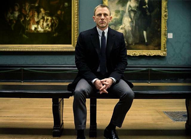 Daniel Craig in a still from Skyfall.