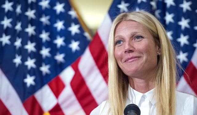 This file photo taken on August 5, 2015 shows academy award-winning actress Gwyneth Paltrow in Washington, DC. (AFP) This file photo taken on August 5, 2015 shows academy award-winning actress Gwyneth Paltrow in Washington, DC. (AFP)