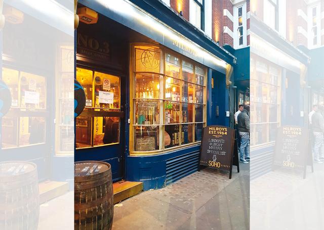 Learn the art of enjoying your tipple at Milroy’s of Soho whisky bar