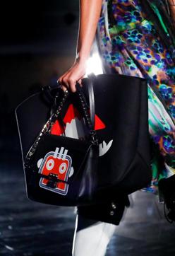 A model presents a creation from the Prada Autumn/Winter 2018 women collection. (REUTERS) A model presents a creation from the Prada Autumn/Winter 2018 women collection. (REUTERS)
