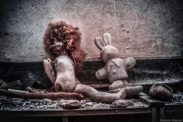 Toys in the infant school of Pripyat. (Vladimir Migutin) Toys in the infant school of Pripyat. (Vladimir Migutin)