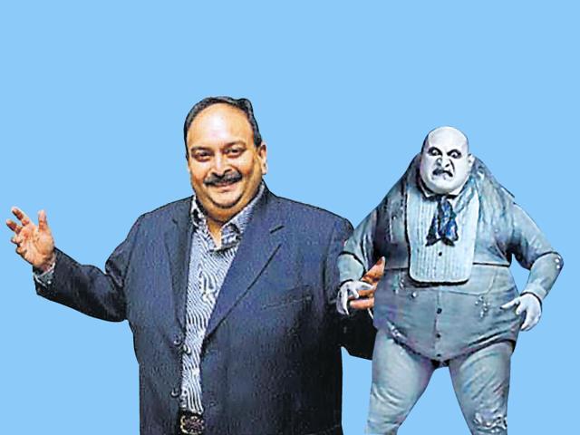 Separated at birth? Mehul Choksi and Danny De Vito’s Penguin in Batman (HT) Separated at birth? Mehul Choksi and Danny De Vito’s Penguin in Batman (HT)