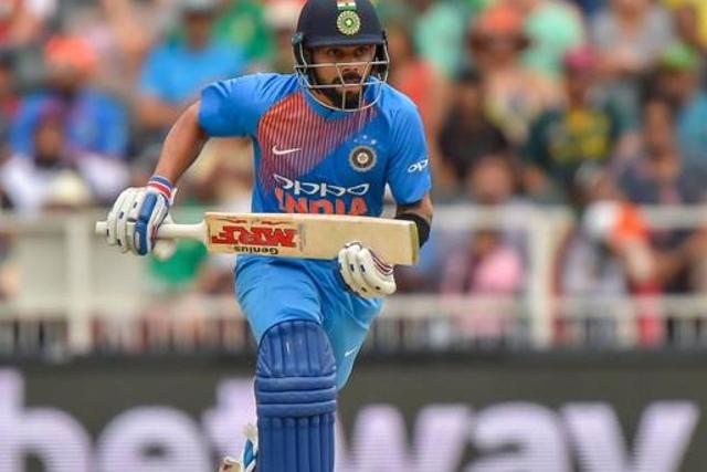 Virat Kohli made 558 runs in the ODI series against South Africa. (AFP) Virat Kohli made 558 runs in the ODI series against South Africa. (AFP)