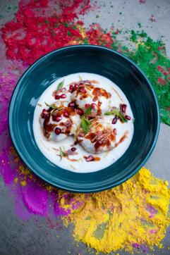 Ricotta dahi bhalla (Monkey Bar) Ricotta dahi bhalla (Monkey Bar)