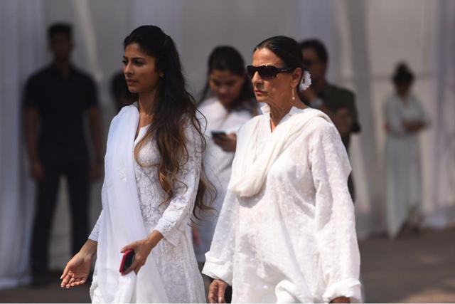 Tanuja and Tannisha. (HT Photo) Tanuja and Tannisha. (HT Photo)