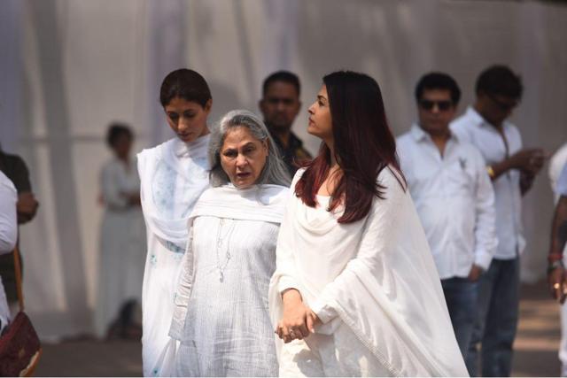 Aishwarya and Jaya Bachchan (HT Photo) Aishwarya and Jaya Bachchan (HT Photo)