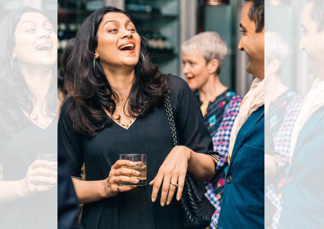 Meru Gokhale, Publisher, Penguin Random House, laughs out loud (Naina Redhu) Meru Gokhale, Publisher, Penguin Random House, laughs out loud (Naina Redhu)