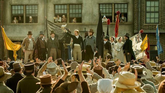 Peterloo has been made by British director Mike Leigh. Peterloo has been made by British director Mike Leigh.