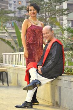 Festival curators, Sudarshan Chakraborty and Paramita Saha.