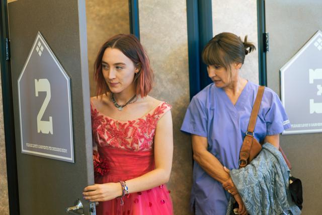 This image released by A24 Films shows Saoirse Ronan, left, and Laurie Metcalf in a scene from Lady Bird. (AP) This image released by A24 Films shows Saoirse Ronan, left, and Laurie Metcalf in a scene from Lady Bird. (AP)