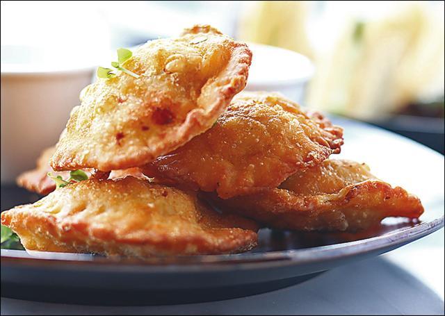 Crisp empanadas at Nueva Crisp empanadas at Nueva