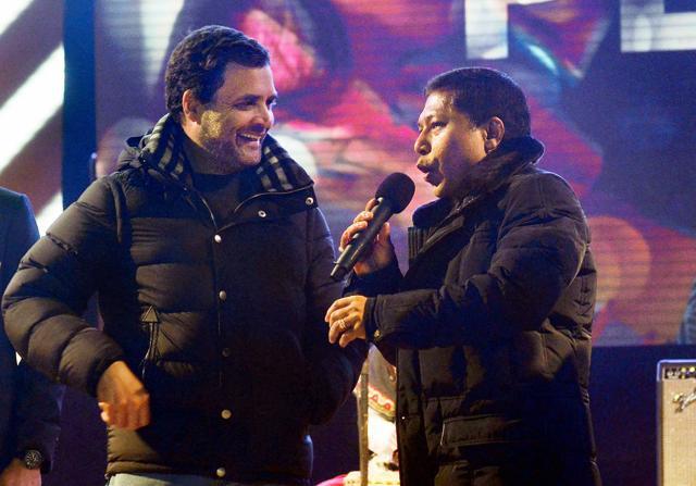 Congress president Rahul Gandhi with Meghalaya chief minister Mukul Sangma during an event ahead of state assembly elections, in Shillong. (PTI File Photo) Congress president Rahul Gandhi with Meghalaya chief minister Mukul Sangma during an event ahead of state assembly elections, in Shillong. (PTI File Photo)