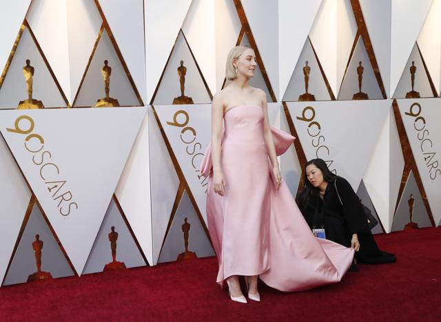 Saoirse Ronan at the Oscars. (REUTERS) Saoirse Ronan at the Oscars. (REUTERS)