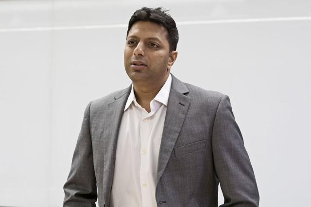 Amit Agarwal is furiously adapting Amazon to local conditions in India. (Photographer: Samyukta Lakshmi/Bloomberg)