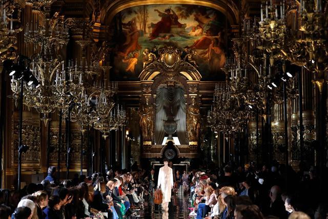 TOPSHOT - A creation by Stella McCartney. (AFP) TOPSHOT - A creation by Stella McCartney. (AFP)