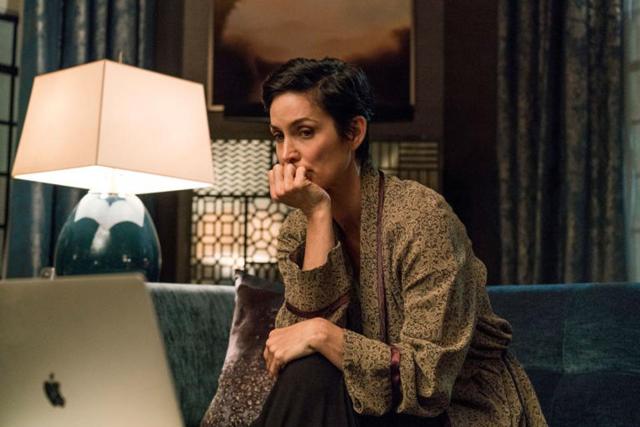 Carrie-Ann Moss in Jessica Jones 2. Carrie-Ann Moss in Jessica Jones 2.